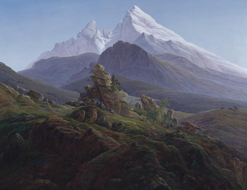 Wo ist der Platz des Menschen in der Natur? Die Hamburger Kunsthalle zeigt die Ausstellung „Caspar David Friedrich. Kunst für eine neue Zeit“