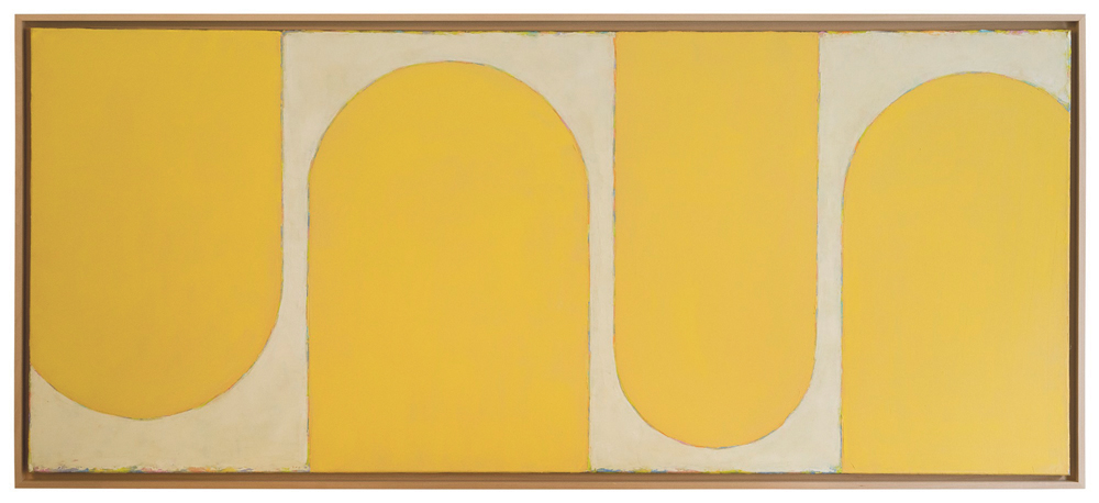 Wie Farbe entsteht: Malerei von Maria Wallenstål-Schoenberg in der Galerie Albert Baumgarten