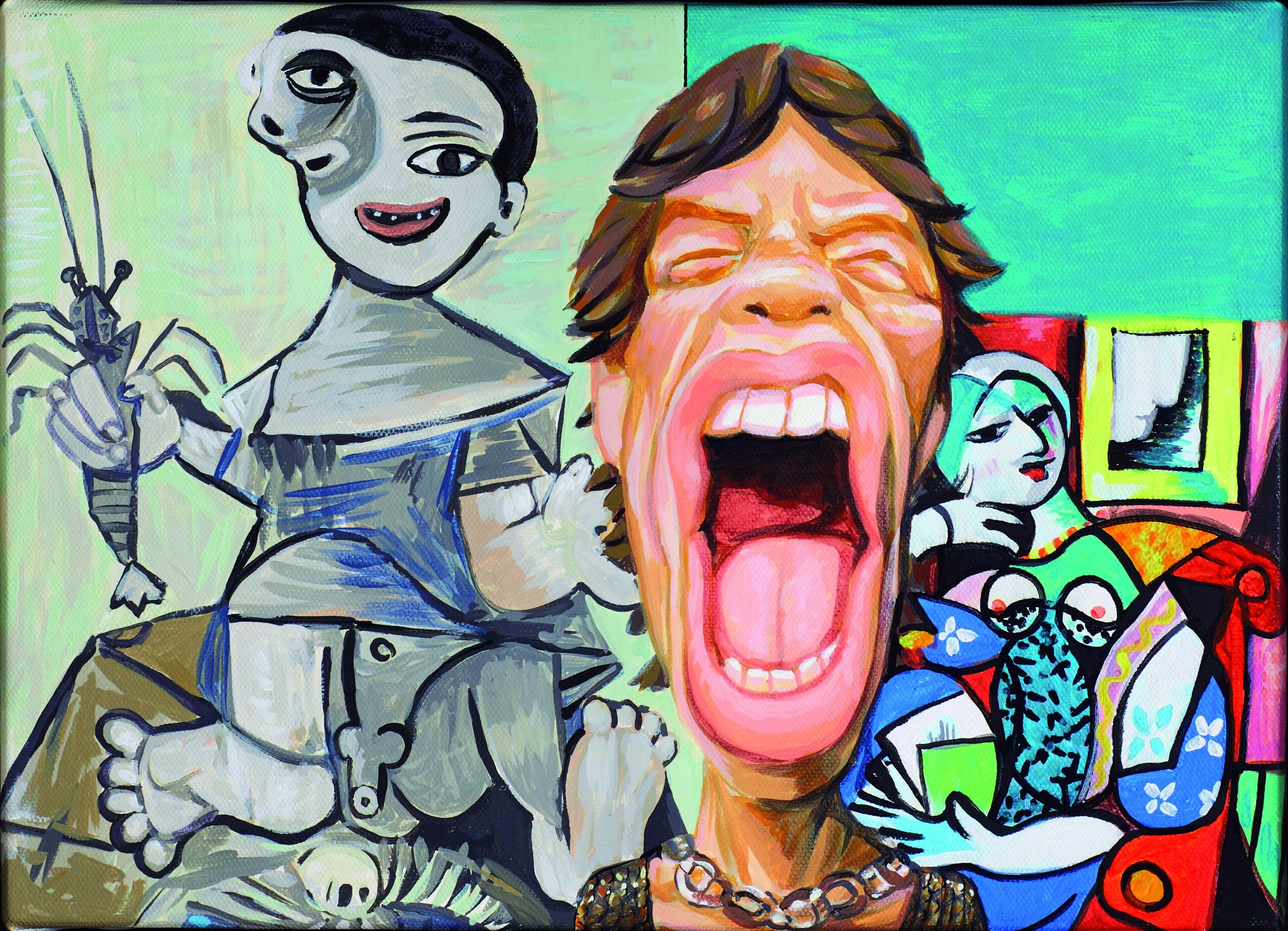 Cohiba und Rugrats: Die Pop-Art-Maler Mel Ramos und Erró in der Kunsthalle Messmer in Riegel