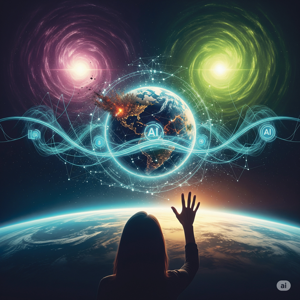 Unendliches Wachstum auf einem endlichen Planeten? Ein virtuelles Gespräch mit der Google-KI Gemini über die drängensten Fragen unserer Zeit – und wie man sie lösen könnte