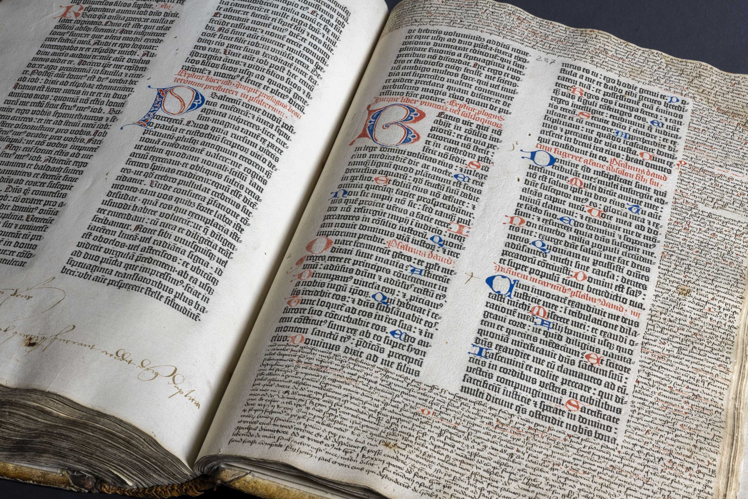 65 Jahre nach ihrer Entdeckung: Immenhäuser Gutenberg-Bibel jetzt auch online zugänglich