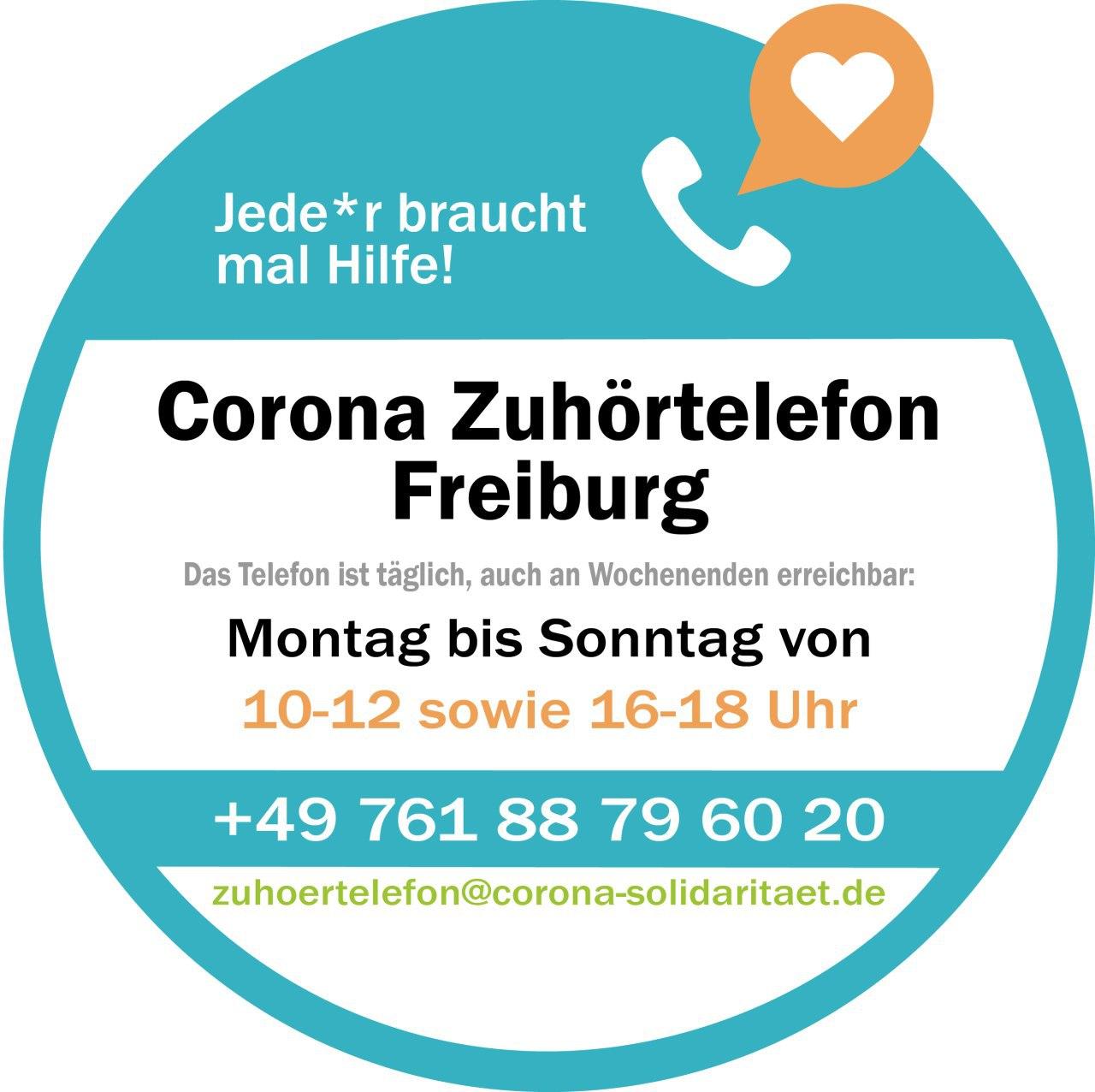 Das Corona-Zuhörtelefon Freiburg