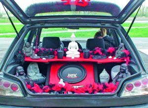 "Transboarder. Bolidages", Performance