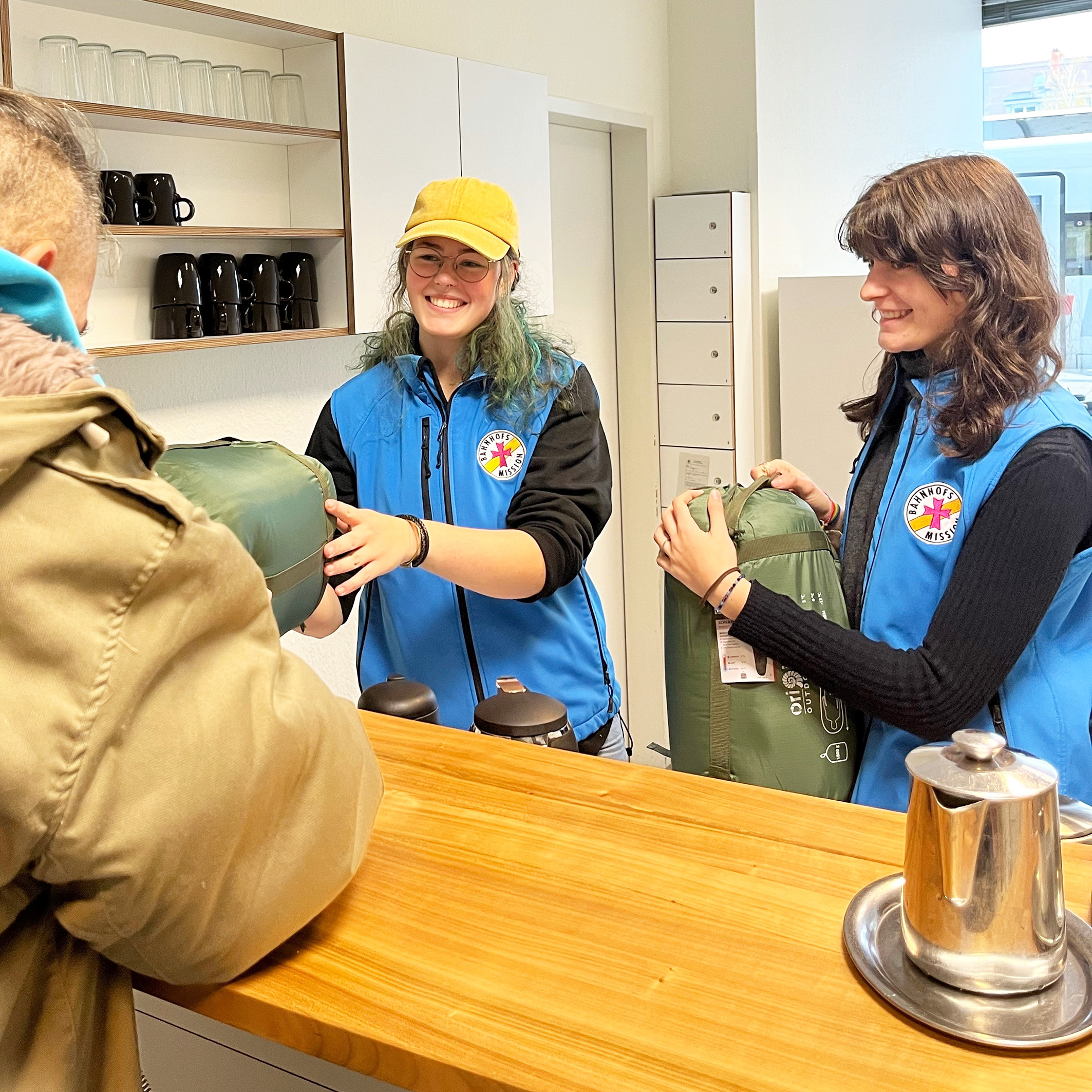 Die Bahnhofsmission Freiburg startet wieder die Hilfsaktion „Wärme für Freiburg“