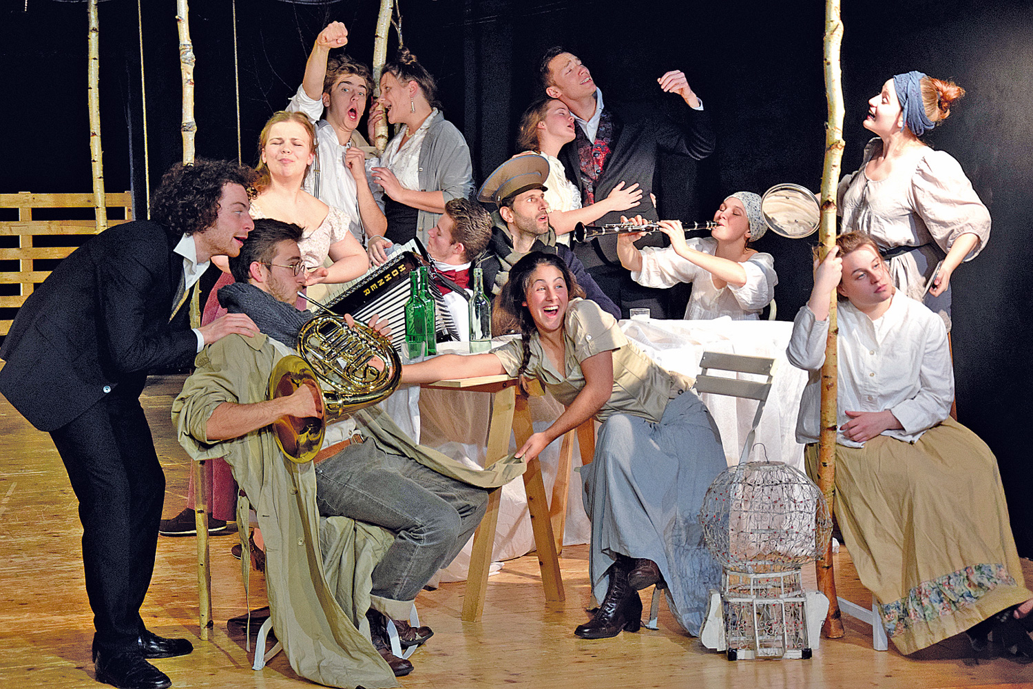 „Play.Tschechow“ der Schauspielschule im E-Werk