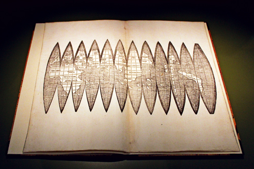 Legendäre Globussegmentkarte von Martin Waldseemüller wird in Offenburg ausgestellt