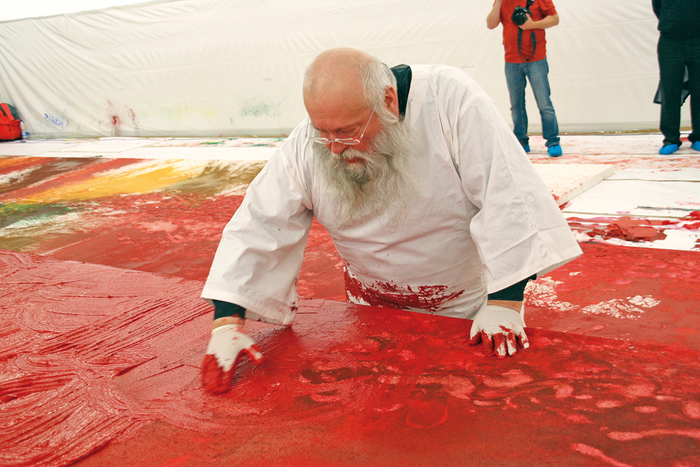 Im Gespräch: Hermann Nitsch, österreichischer Aktionskünstler (aus dem Archiv 2018)