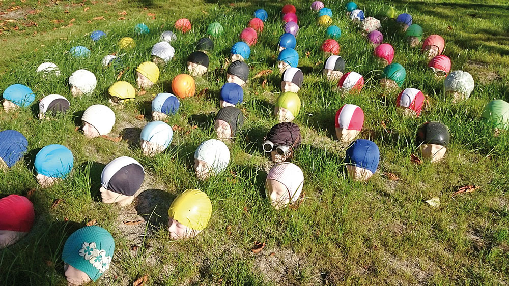 Neue Objekte im Skulpturenpark Faulerbad und Faulerstraße