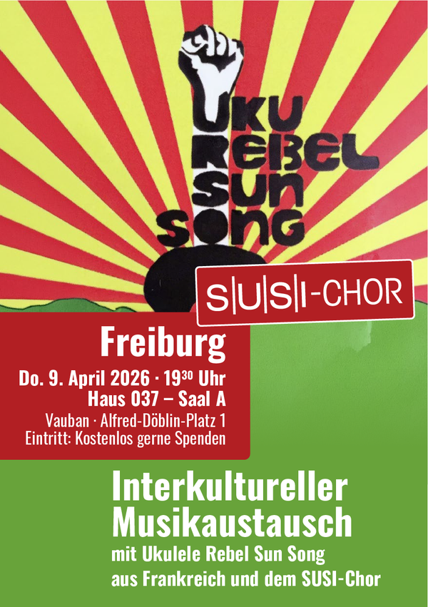 Interkultureller Musikaustausch: Uku Rebel Sun Song & S.U.S.I.-Chor