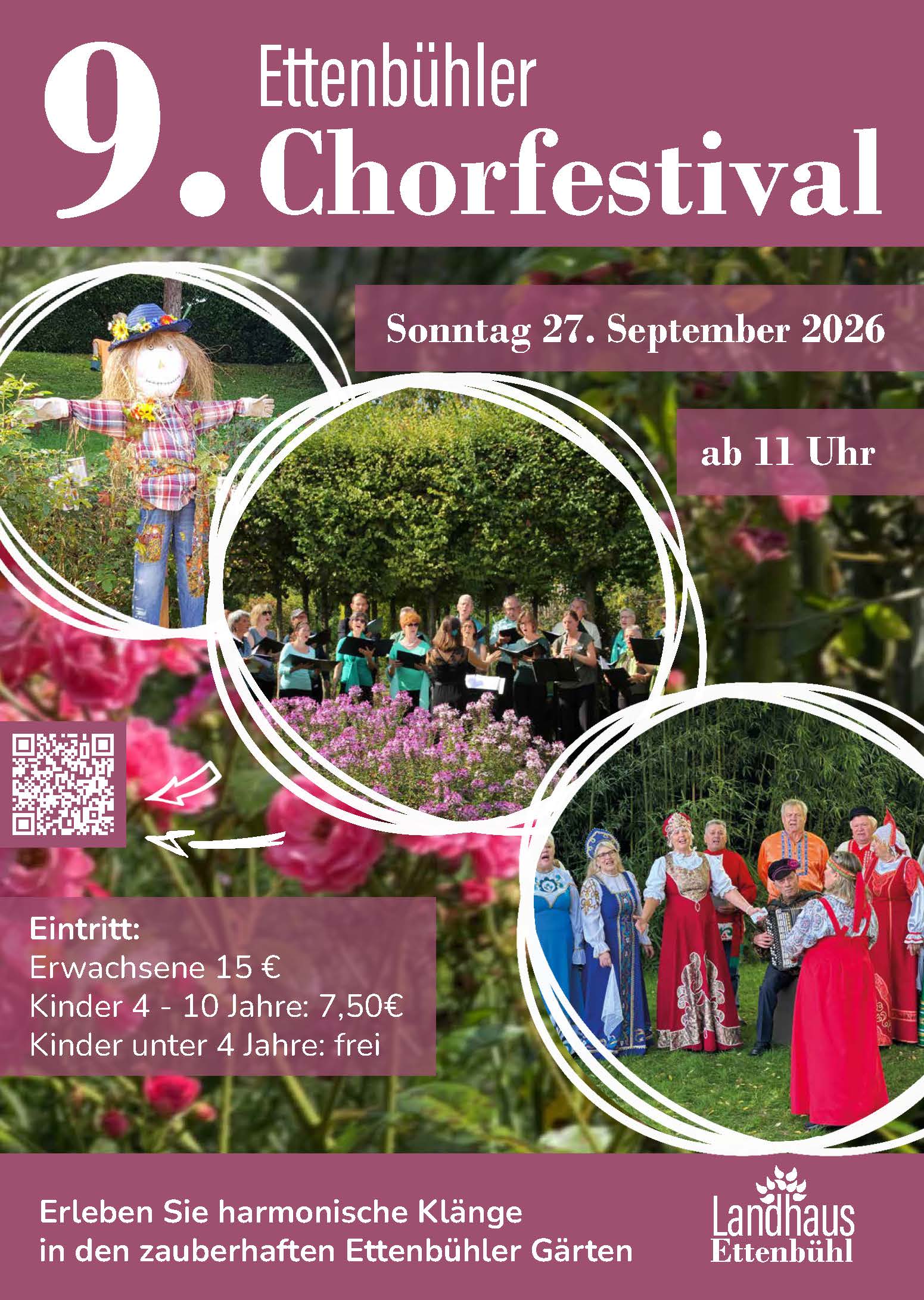 Musik- und Chorfestival inkl. Kinderprogramm 2026