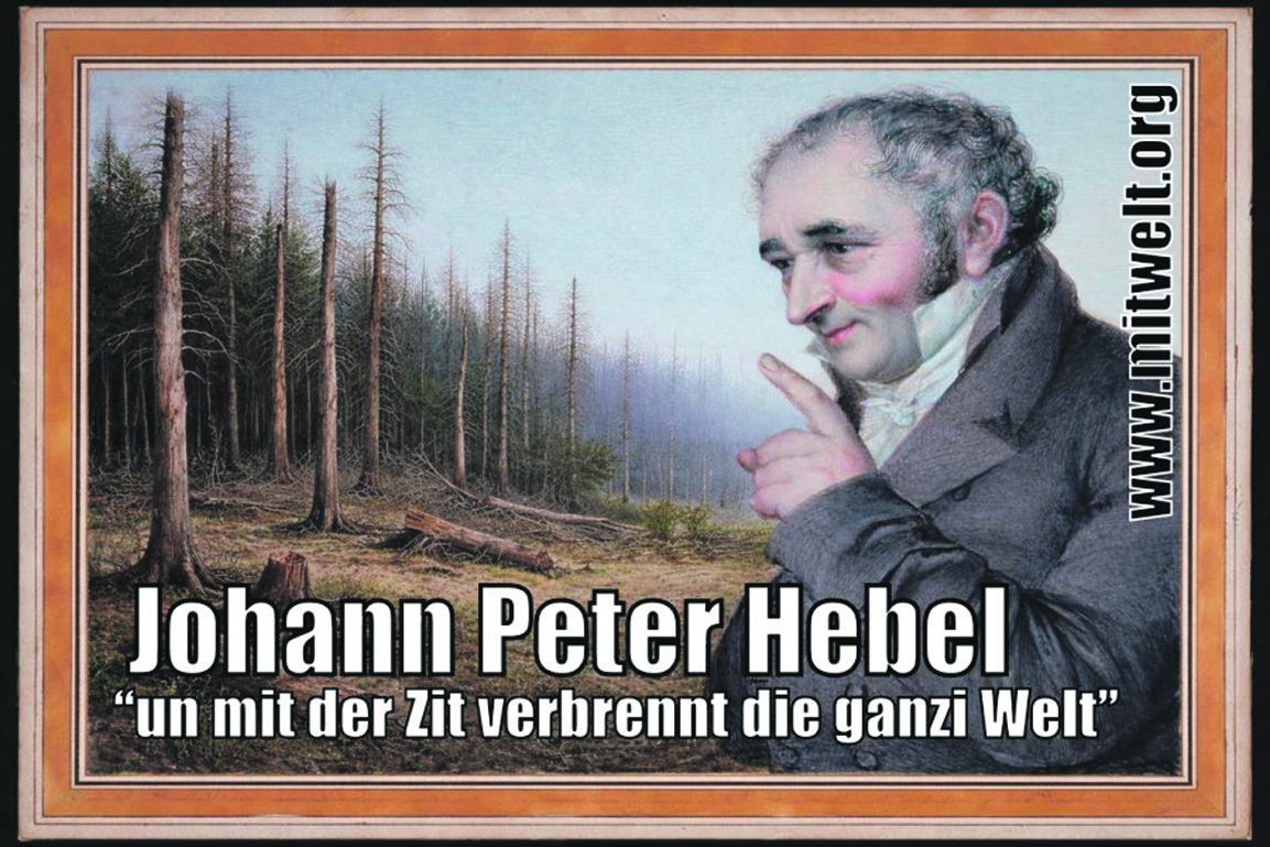 Zum 200. Todestag von Johann Peter Hebel: „Die Vergänglichkeit“ im Hitzesommer 2026